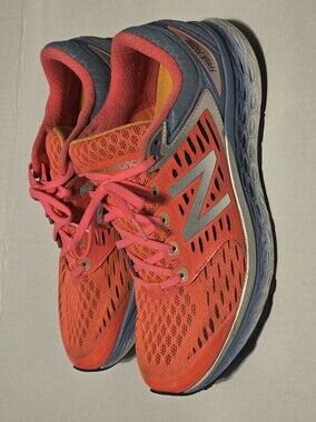 New Balance Women's Orange and Pink Athletic Running Shoes
